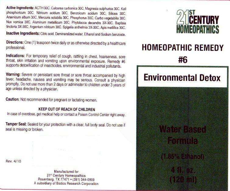 CENTURY 21 ENVIROMENTAL DETOX